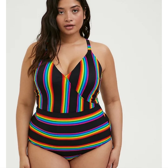 torrid Other - 🌈 Torrid Rainbow swimsuit